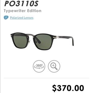 BRAND NEW PERSOL SUNGLASSES TYPEWRITER EDITION